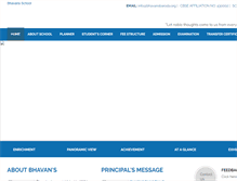 Tablet Screenshot of bhavansbaroda.org